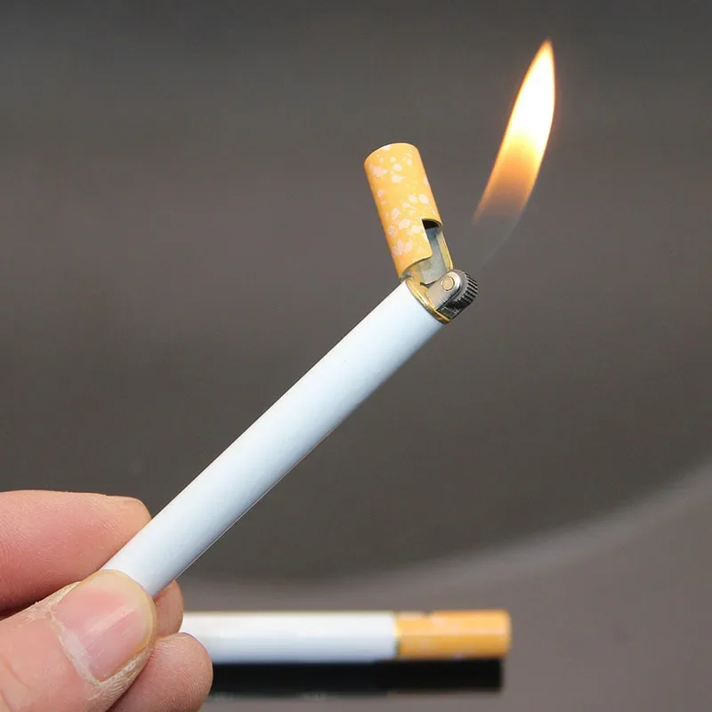 Funny Kitchen Gadgets Gifts - Unusual Man Lighter Cigarette Shape Butane