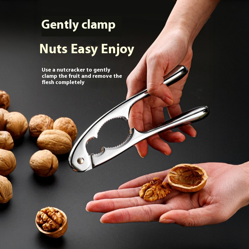 Quality Kitchen Gadgets - Stainless Steel Manual Nut Cracker Kitchen