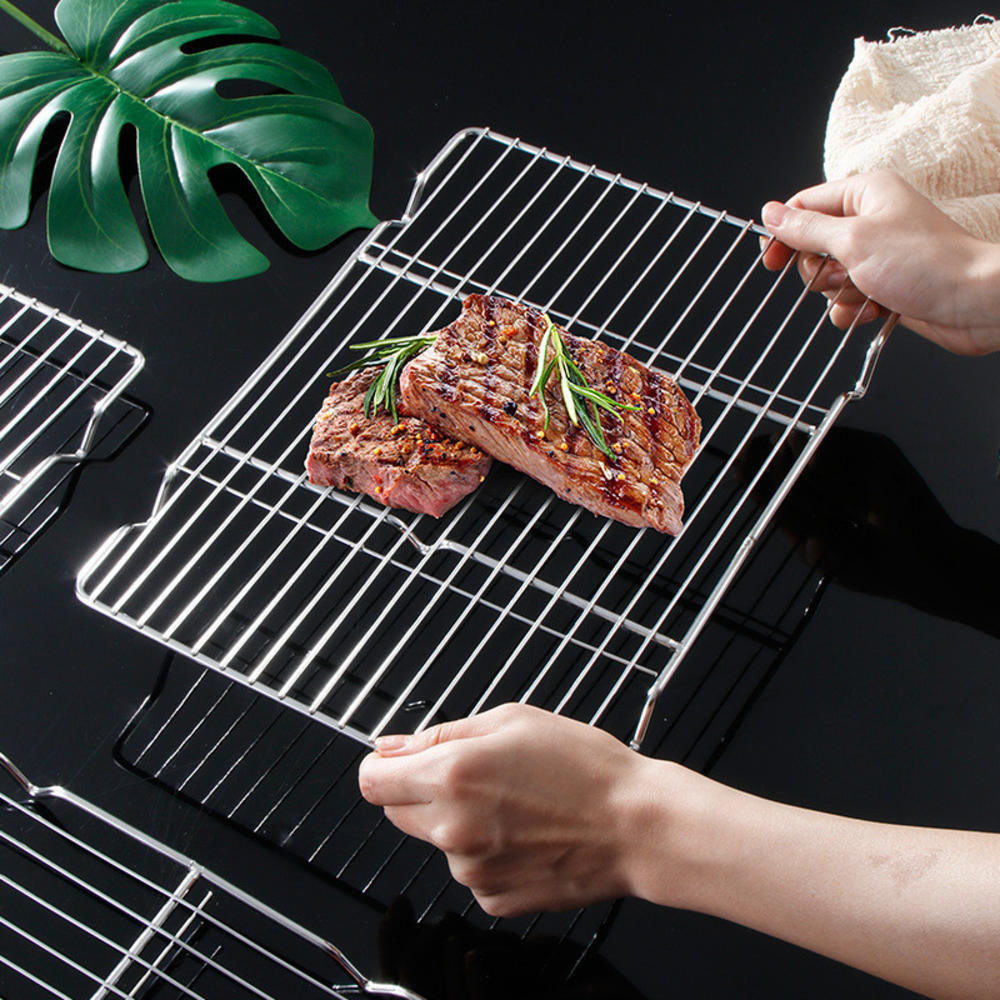 Quality Kitchen Gadgets - Stainless Steel Barbecue Mesh Mat Reusable
