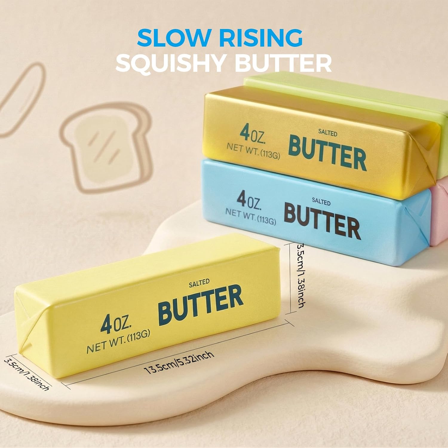 New Soft Slow Rebound Butter S - đánh giá và giá Funny Kitchen Gadgets Gifts