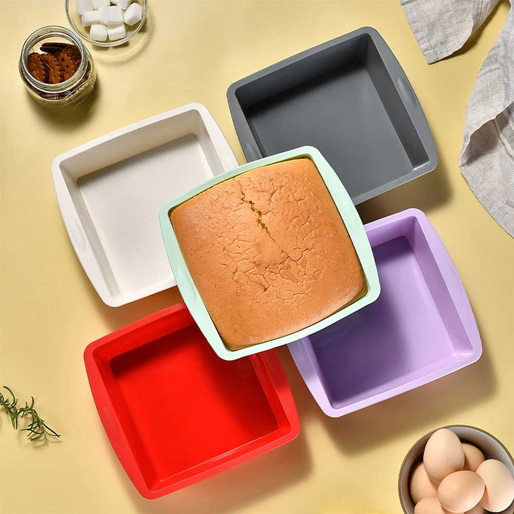 1/4Pcs Silicone Square Cake Mo - đánh giá và giá Quality Kitchen Gadgets