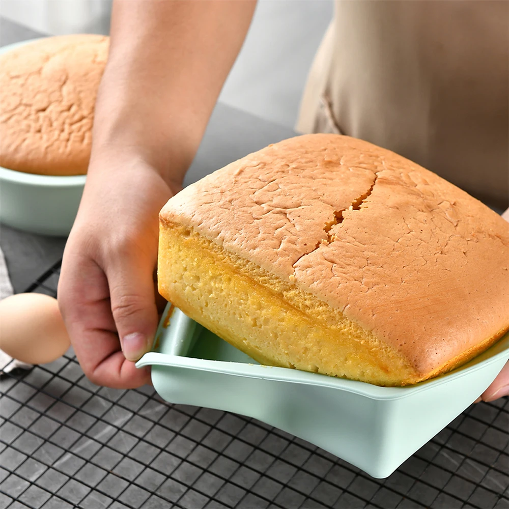 1/4Pcs Silicone Square Cake Mo - đánh giá và giá Quality Kitchen Gadgets