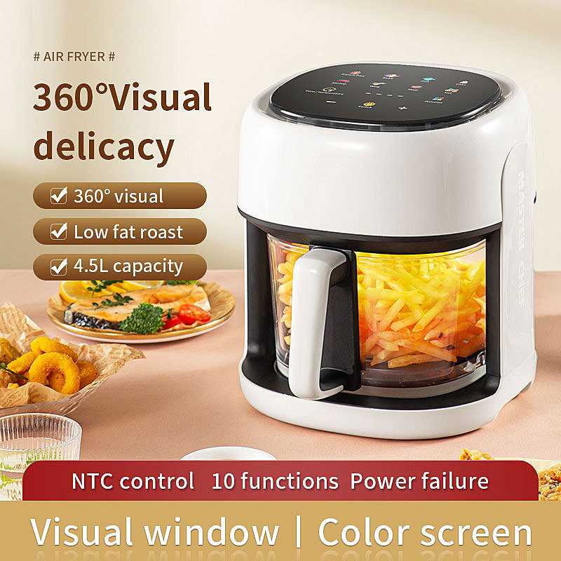 Smart Air Fryer Electric visua - đánh giá và giá Xiaomi Kitchen Gadgets