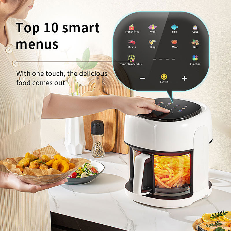 Smart Air Fryer Electric visua - đánh giá và giá Xiaomi Kitchen Gadgets