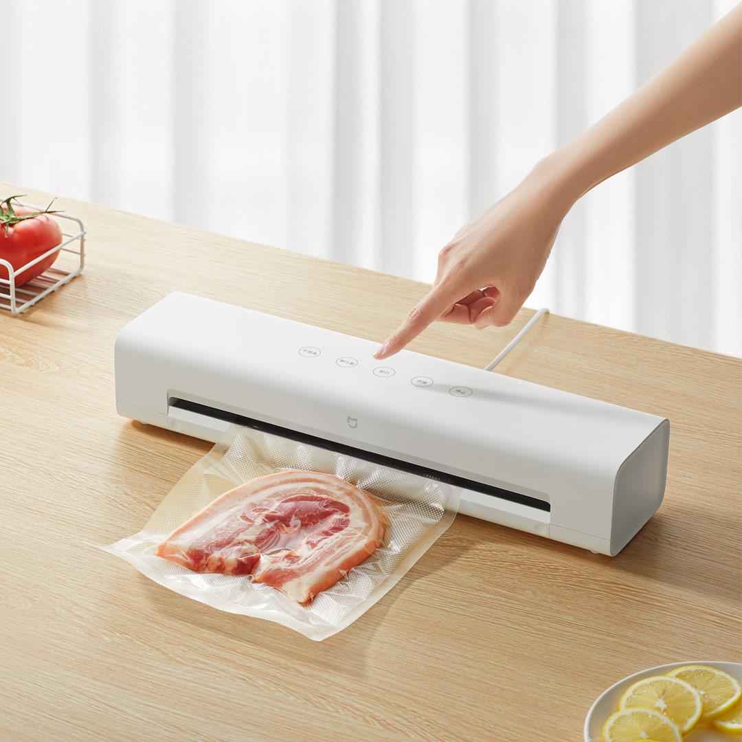 Xiaomi Mijia Smart Vacuum Food - đánh giá và giá Xiaomi Kitchen Gadgets
