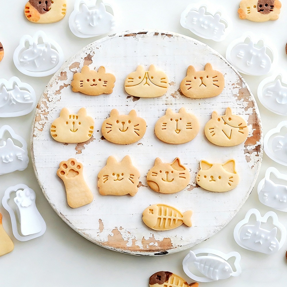 Cute Kitten DIY Stamp Cookie C - đánh giá và giá Quality Kitchen Gadgets