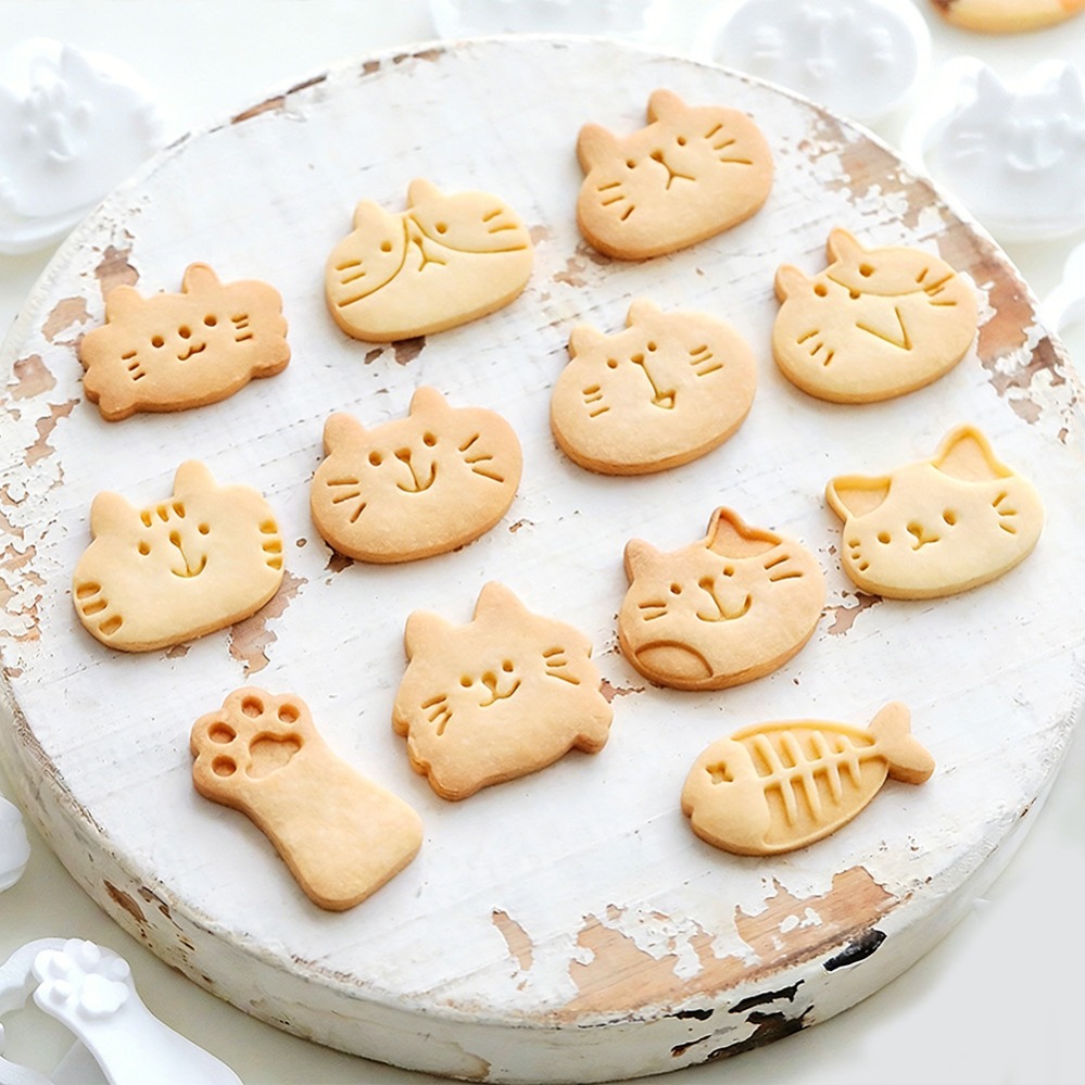 Cute Kitten DIY Stamp Cookie C - đánh giá và giá Quality Kitchen Gadgets