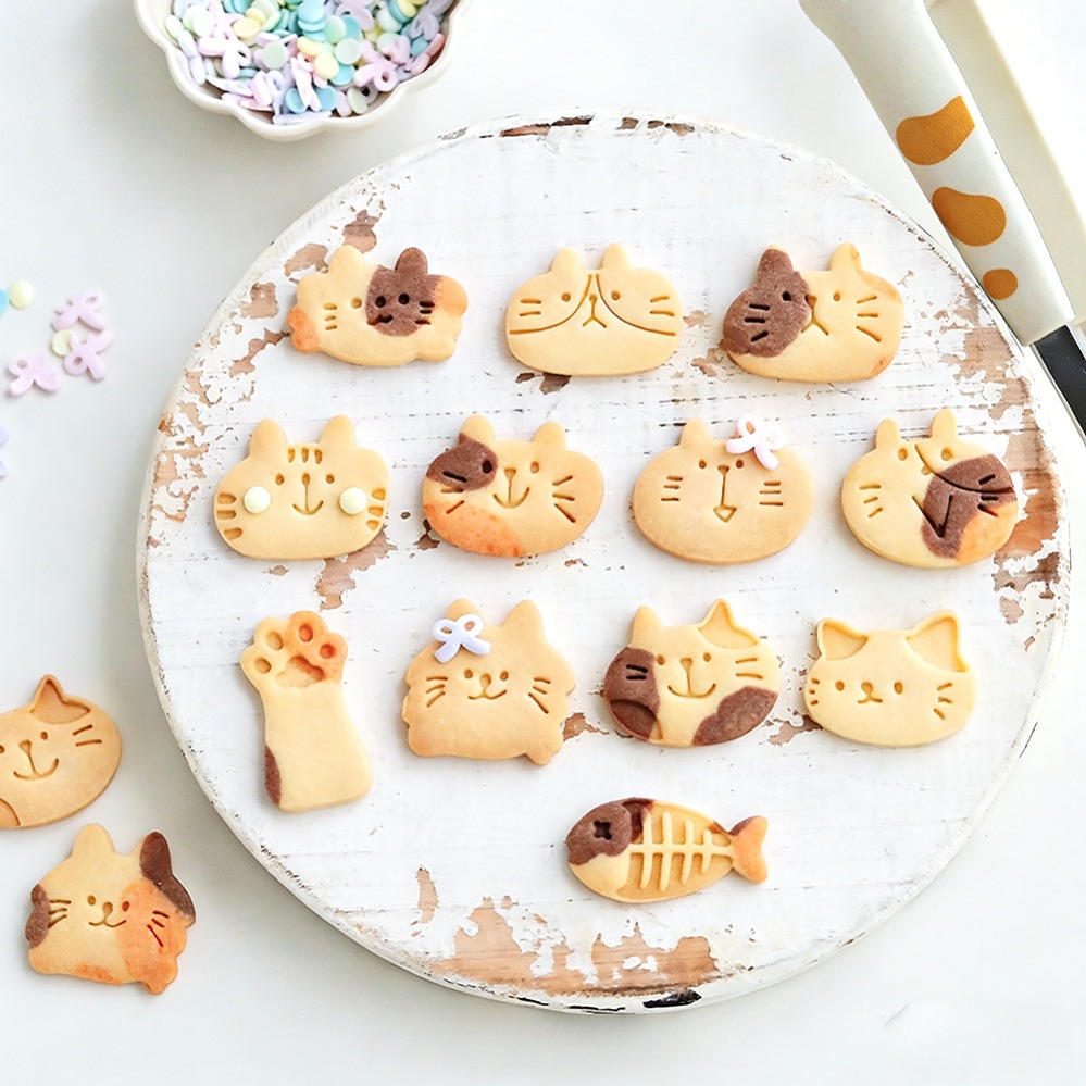 Cute Kitten DIY Stamp Cookie C - đánh giá và giá Quality Kitchen Gadgets