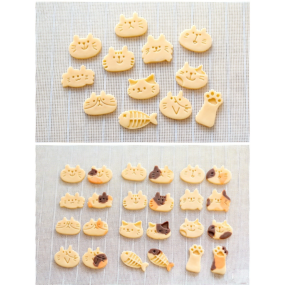 Cute Kitten DIY Stamp Cookie C - đánh giá và giá Quality Kitchen Gadgets
